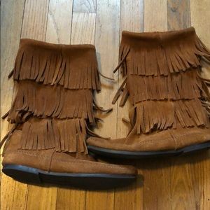 Minnetonka tall boots